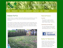 Tablet Screenshot of greenerturf.com.au